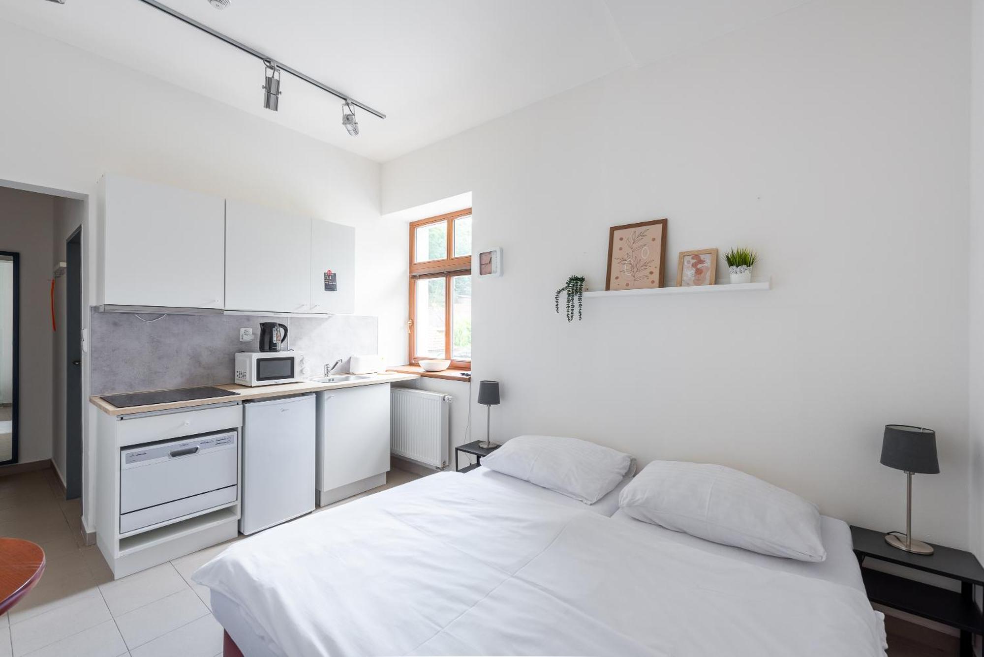 Apartman Muzeum Obchodu كارلستين المظهر الخارجي الصورة