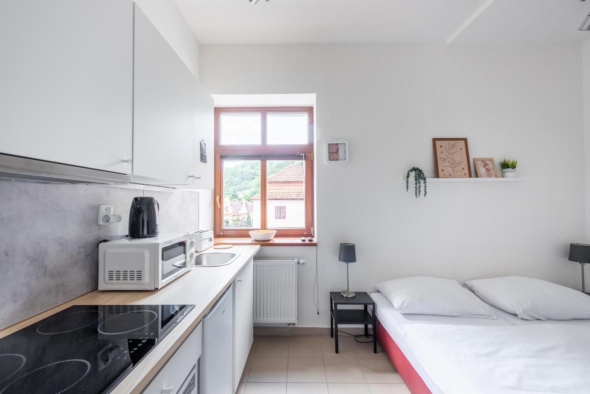 Apartman Muzeum Obchodu كارلستين المظهر الخارجي الصورة